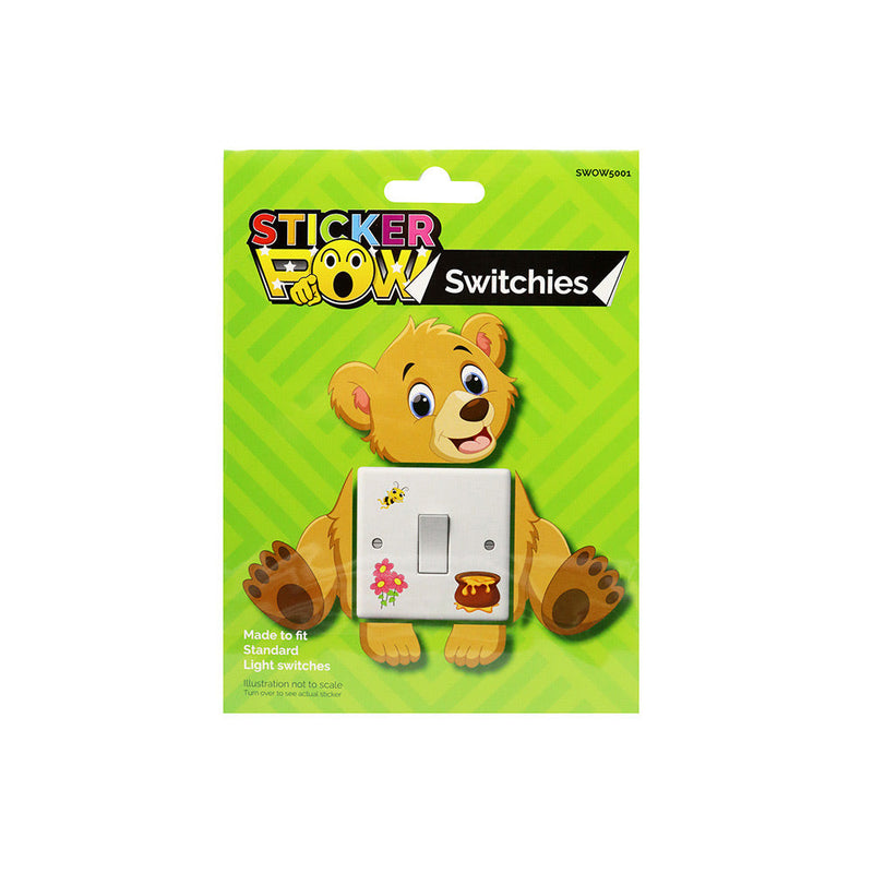 Sticker Pow - Switches Green