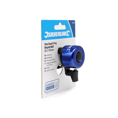 One-Touch Ping Bicycle Bell 80 x 100mm