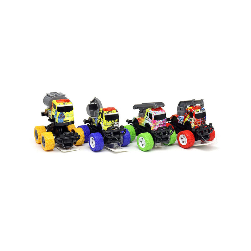Pull Back Construction Vehicles Toys