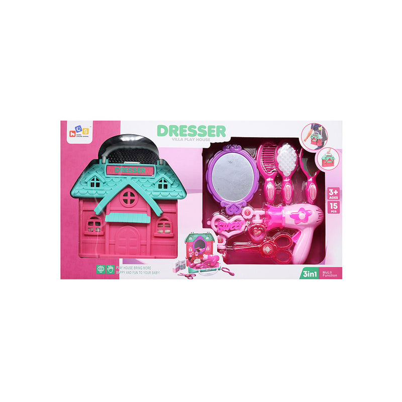 3 In 1 Beauty Dresser Set Villa Play House