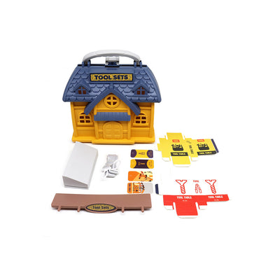 3 In 1 Tools Set Villa Play House 24Pieces
