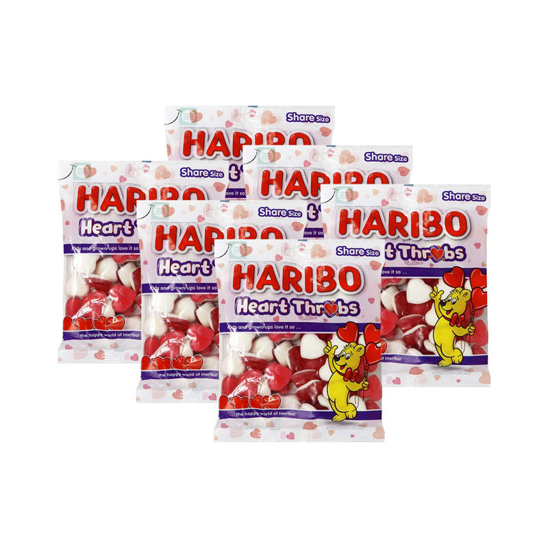 Haribo Heart Throbs Sweets Sharing Bag 160g