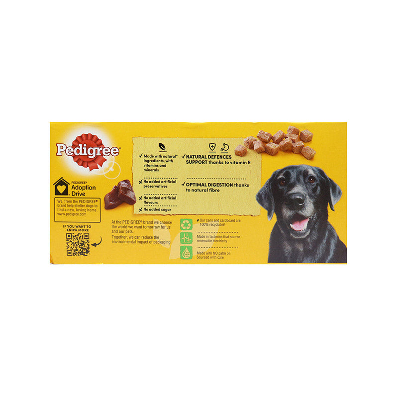 Pedigree Dog Food Senior Mixed Selection In Loaf 6x400g