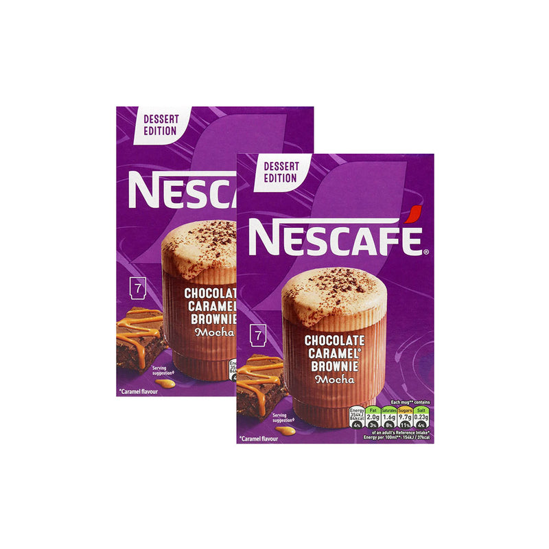 Nescafe Chocolate Caramel Brownie Mocha 7PK