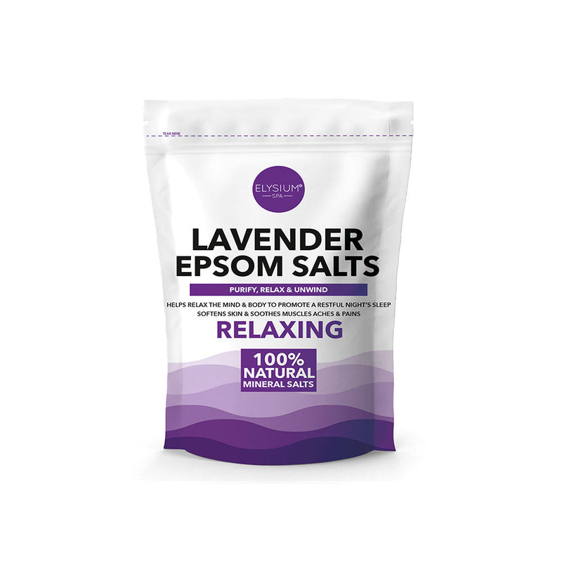 Elysium Spa Natural Mineral Bath Salts Lavender 450g