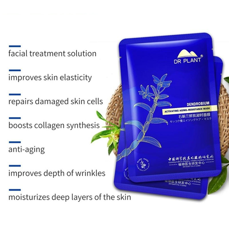 Dr Plant Dendrobium Activating Aging-Resistance Mask