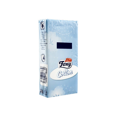 Foxy Cotton Pocket Tissues 4Ply 10PK