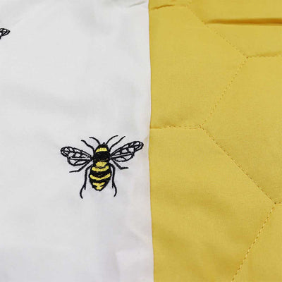 Embroidery Bee Duvet Set 2PCS Single Size