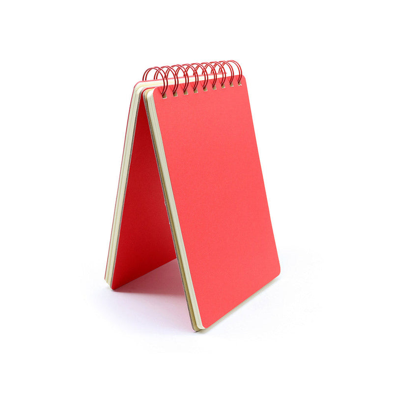 Ring-bound Notebook Red 21.5cmx12.5cm