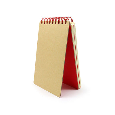 Ring-bound Notebook Red 21.5cmx12.5cm