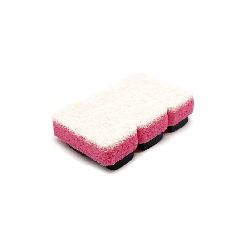 Dishmatic Essentials Non Scratch Refills Sponge Triple Pack
