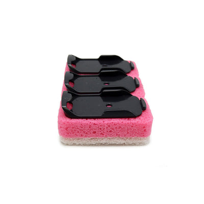 Dishmatic Essentials Non Scratch Refills Sponge Triple Pack