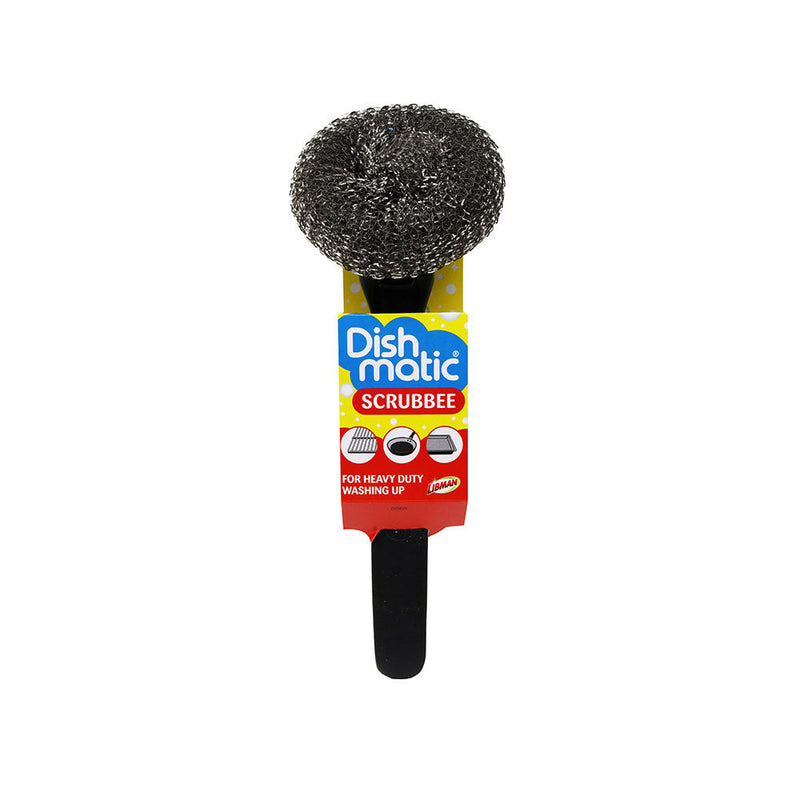 Dishmatic Washing Up Scrubbee Handle Brush