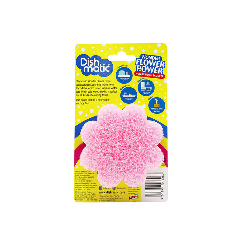 Dishmatic Essentials Flower Power Scrub Scourer