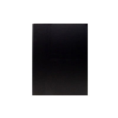A4 2 Ring Binder Paper Over Board Black
