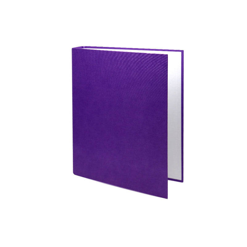 A4 2 Ring Binder Paper Over Board Purple 16MM