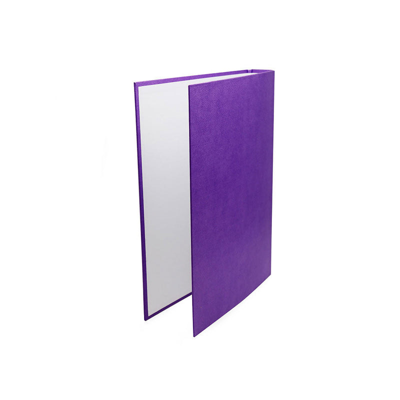 A4 2 Ring Binder Paper Over Board Purple 16MM