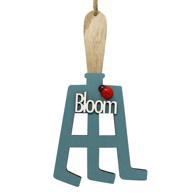 Garden Tools Shaped Hanging Decoration Rake,Trowel And Fork