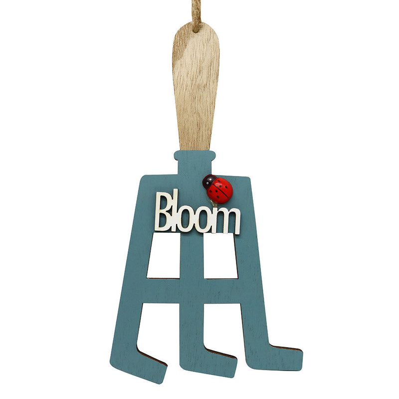 Garden Tools Shaped Hanging Decoration Rake,Trowel And Fork
