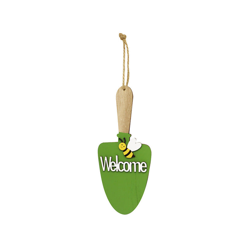 Garden Tools Shaped Hanging Decoration Rake,Trowel And Fork