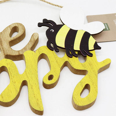 Hanging Home Decoration Bee Happy