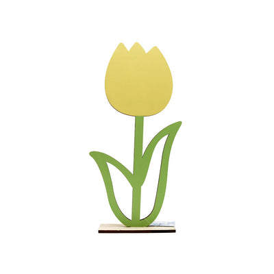 Wooden Tabletop Decoration Stand Flower
