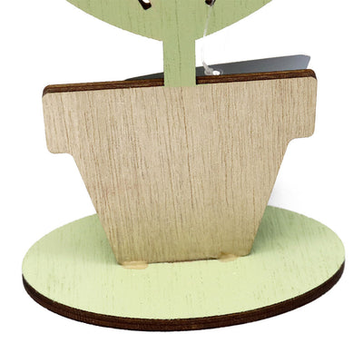 Wooden Tabletop Decoration Stand Flower