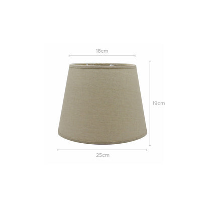 10Inch Beige Linen Lamp Shade 25cm