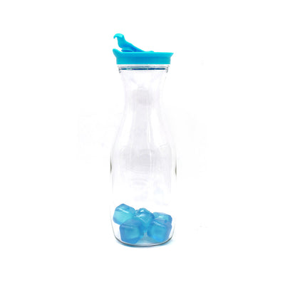 1L Plastic Carafe with Ice Cubes