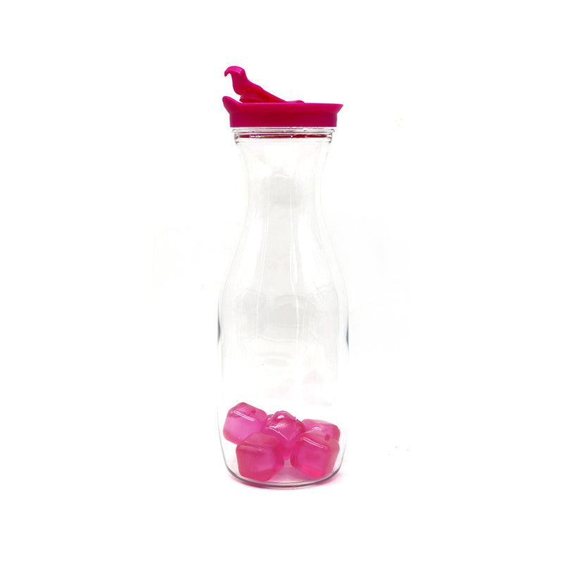 1L Plastic Carafe with Ice Cubes