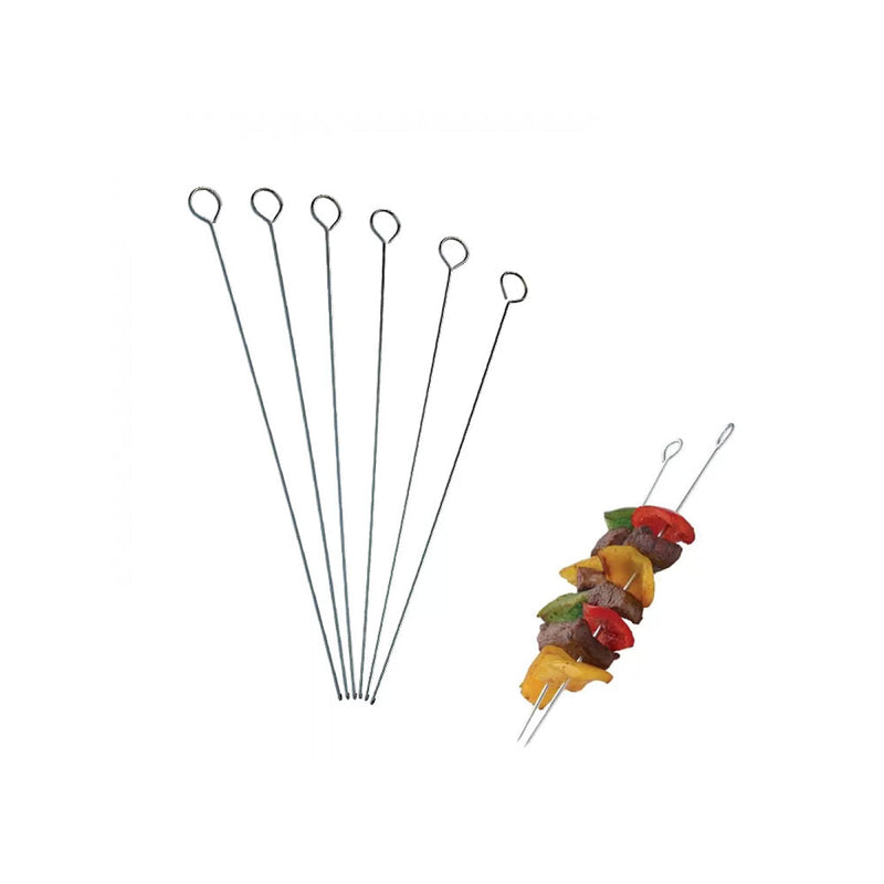 BBQ Metal Skewers 6Pack