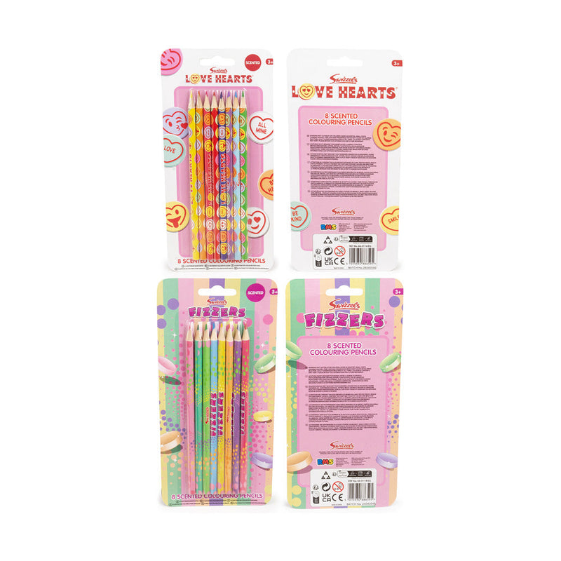 Swizzels 8 Scented Colouring Pencils