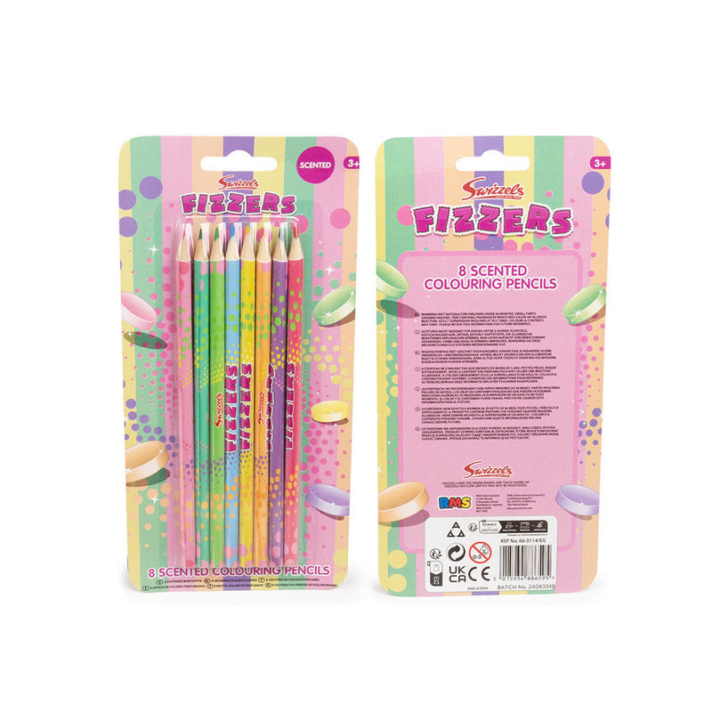Swizzels 8 Scented Colouring Pencils
