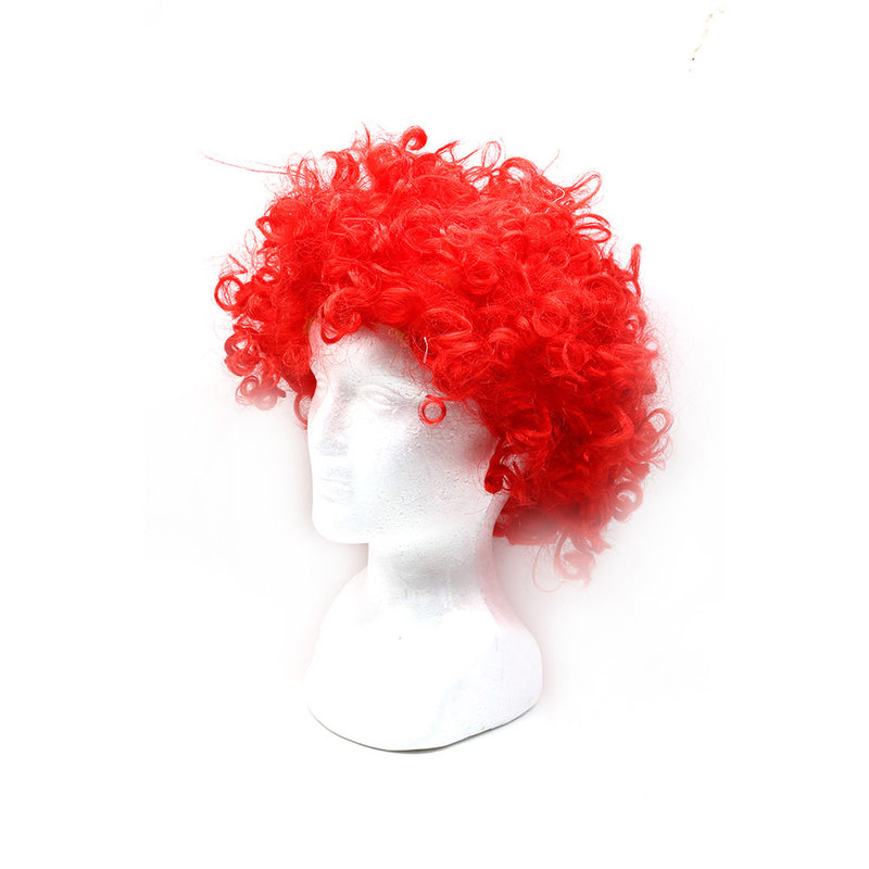 Clown Wig 4 Assorted Colours