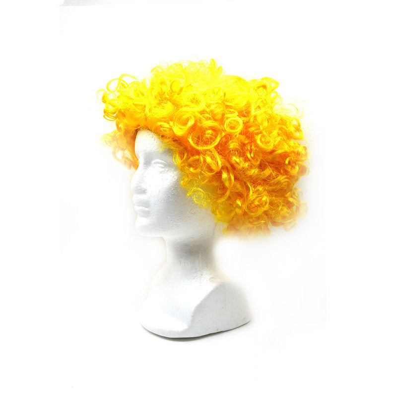 Clown Wig 4 Assorted Colours
