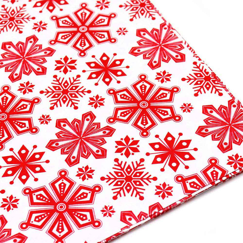 Christmas Snowflake Table Cover 120cm x 180cm Disposable Holiday ...