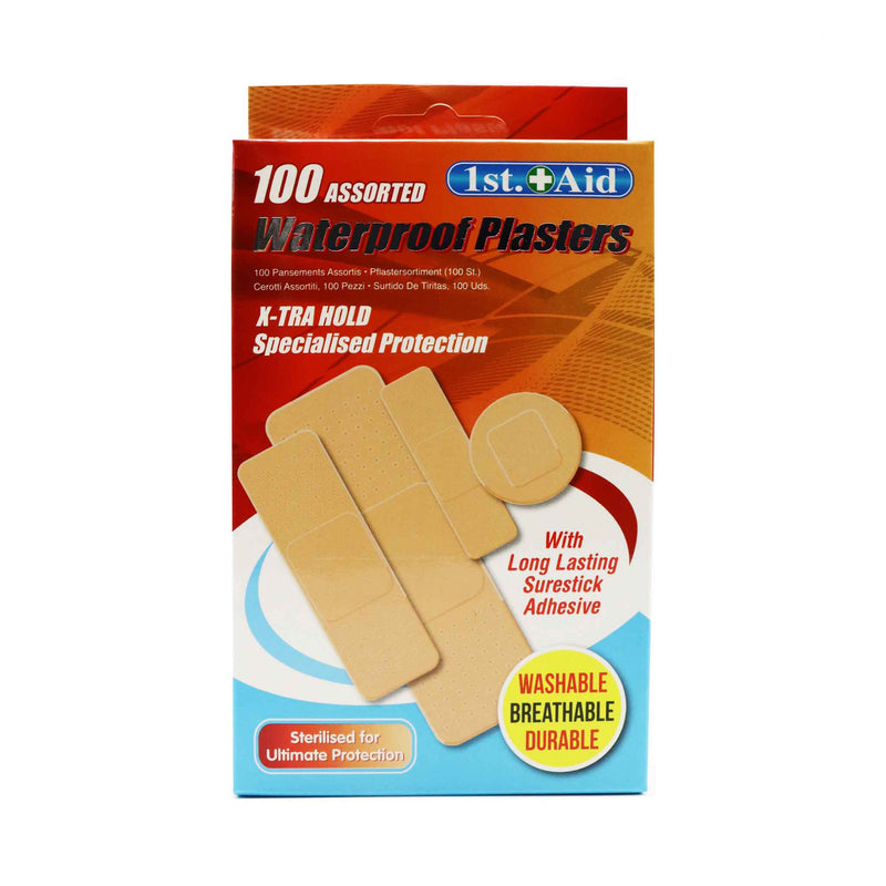 Waterproof Plasters 100 Assorted – Selected Finds