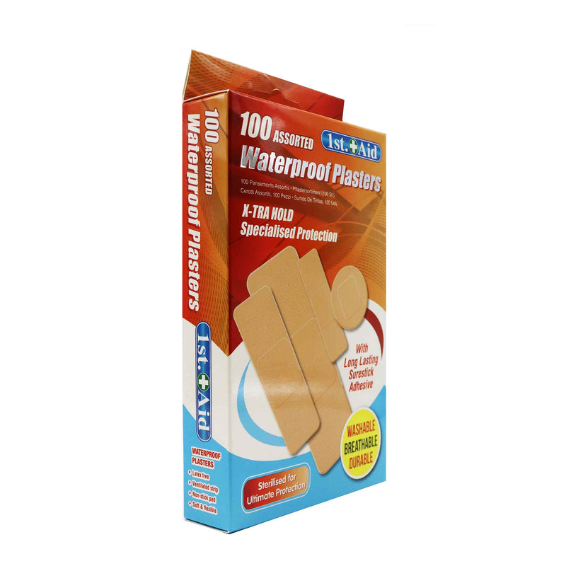 Waterproof Plasters 100 Assorted – Selected Finds