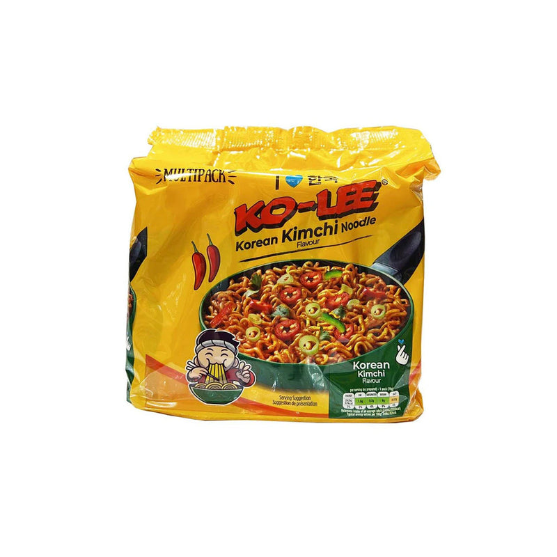 Ko-Lee Korean Kimchi Noodles 4 Pack x 70g