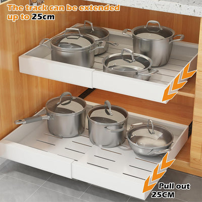 Multi-Functional Drawer Type Metal Cabinet Organizer