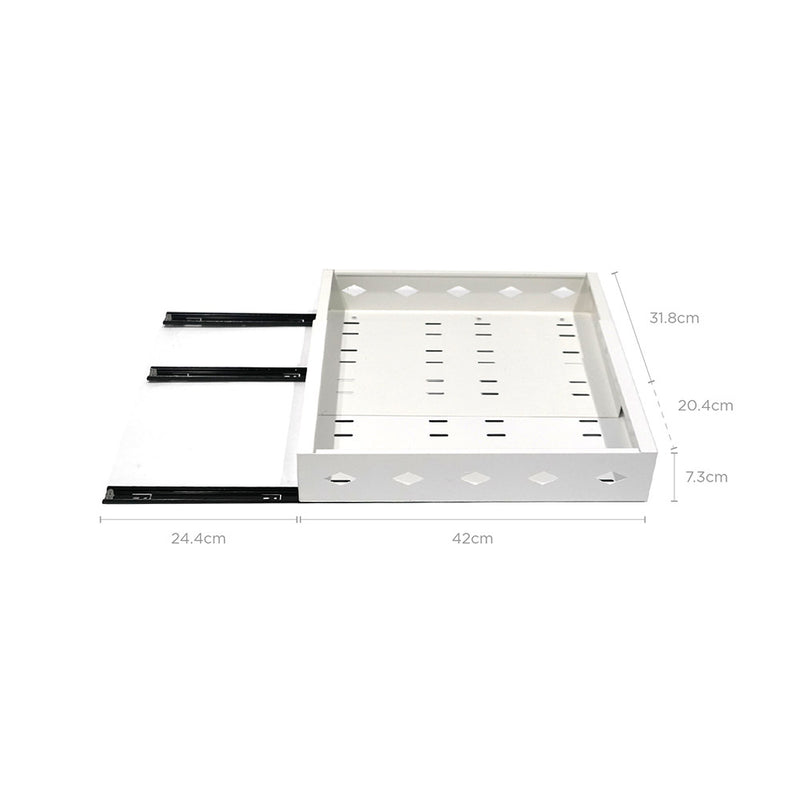 Multi-Functional Drawer Type Metal Cabinet Organizer