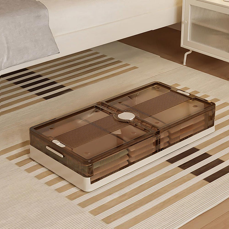 Foldable Under Bed Rolling Storage Organizer Box Drawers