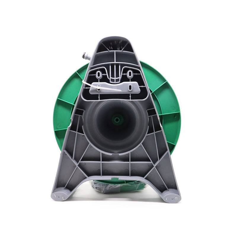 15M Wall Mount Hose Pipe Reel With Stand & Fitting with 6 Adjustable Spray Gun Nozzles