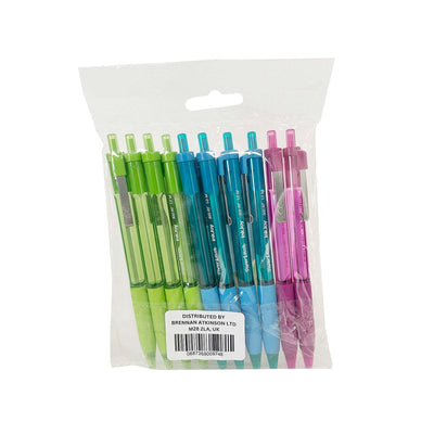 Retractable Papermate Pens 1.0 Pack of 10