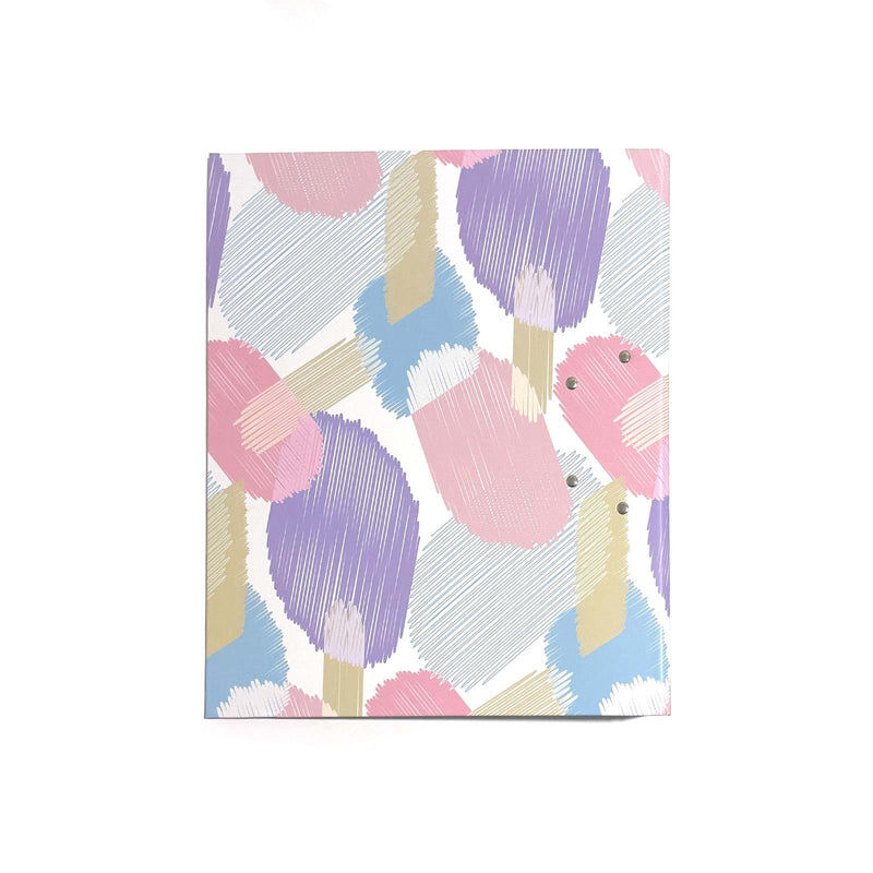 A4 Pastel Pattern Lever Arch File