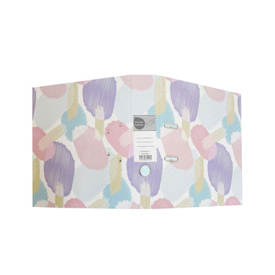 A4 Pastel Pattern Lever Arch File