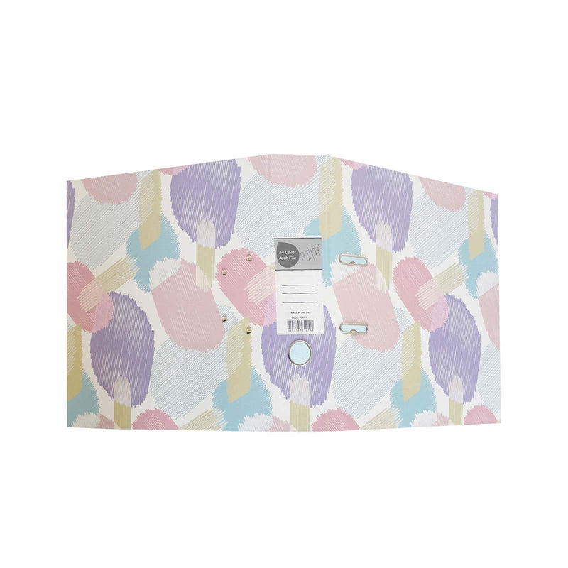 A4 Pastel Pattern Lever Arch File