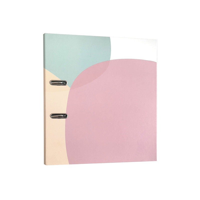 A4 Homespun Coloured Pattern Lever Arch File