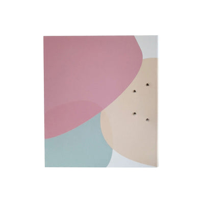 A4 Homespun Coloured Pattern Lever Arch File