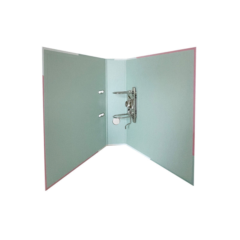 A4 Homespun Coloured Pattern Lever Arch File